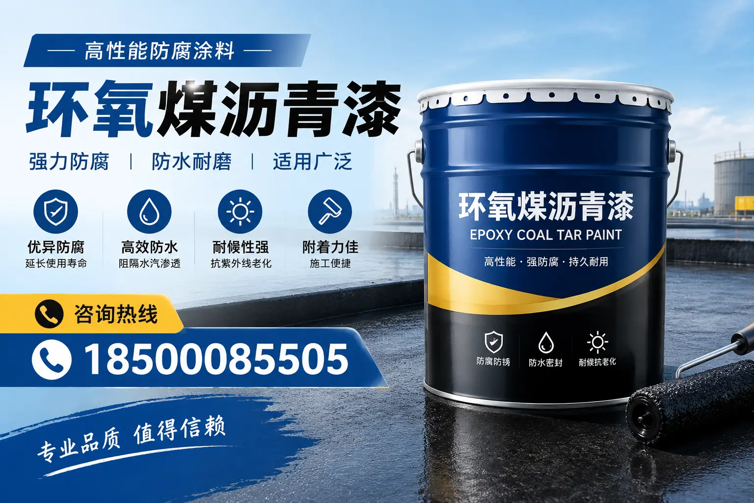 环氧煤沥青漆的主要成分与功能，辉南用户深度了解